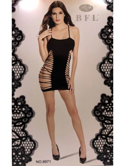 COMPLETO NERO SEX  APERTO AI FIANCHI