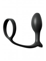 STIMOLATORE PROSTATA Ass Gasm Cock Ring Beginners Black