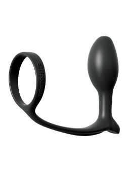 STIMOLATORE PROSTATA Ass Gasm Cock Ring Beginners Black
