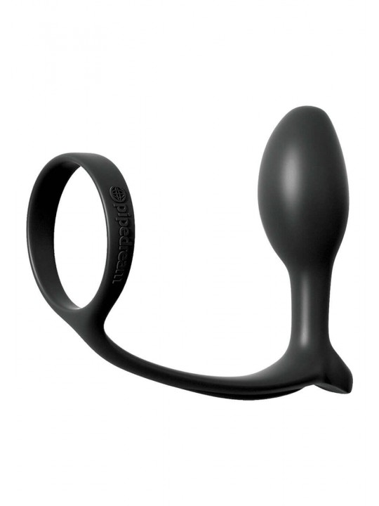 STIMOLATORE PROSTATA Ass Gasm Cock Ring Beginners Black