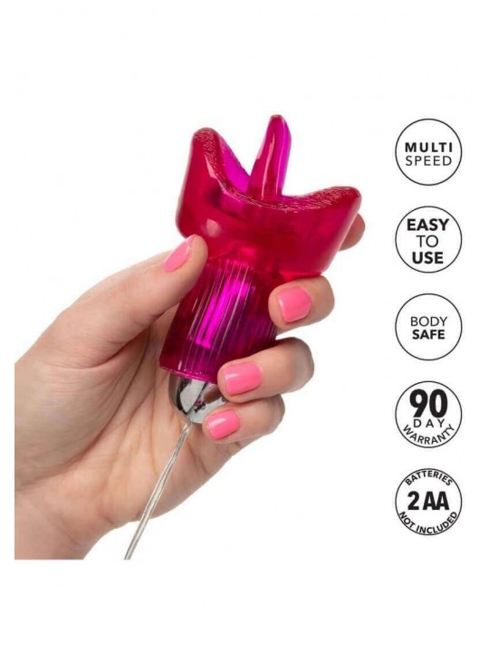 Masturbatore Vaginale Realistico A Forma di Lingua Clit Kisser
