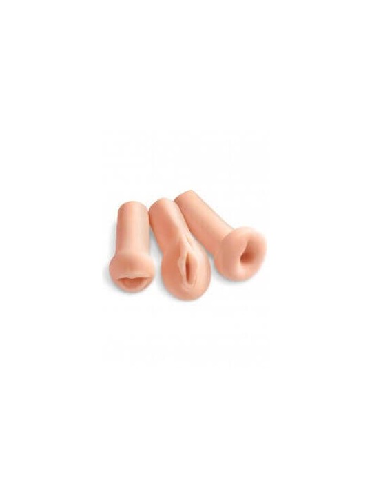 Kit Masturbatori Realistici All 3 Holes Bocca Vagina Ano