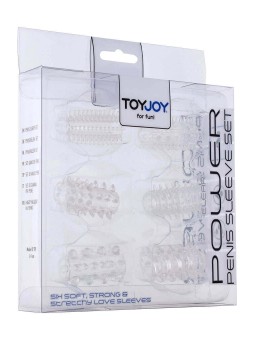 Power Penis Sleeve Set Clear