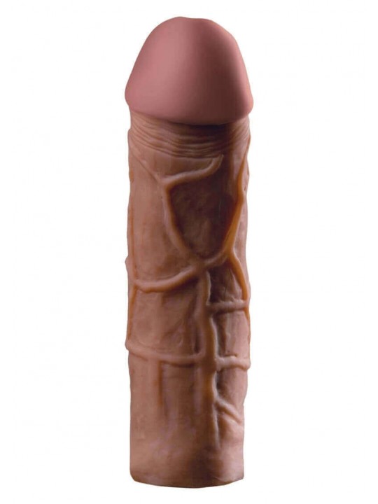 Mega Estensione Pene Fantasy X-Tensions Colore Caramello Brown Mega Estensione Pene Fantasy X-Tensions Colore Caramello Brown