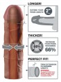 Mega Estensione Pene Fantasy X-Tensions Colore Caramello Brown Mega Estensione Pene Fantasy X-Tensions Colore Caramello Brown