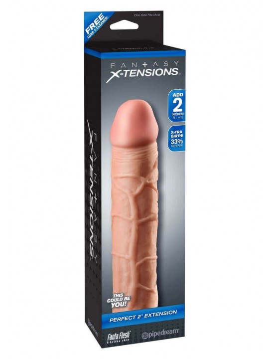 Mega Estensione Pene Fantasy X-Tensions Colore Caramello Brown Mega Estensione Pene Fantasy X-Tensions Colore Caramello Brown
