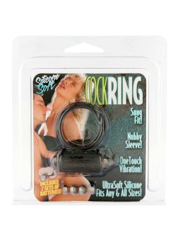 Anello vibrante nero  Cockring Black