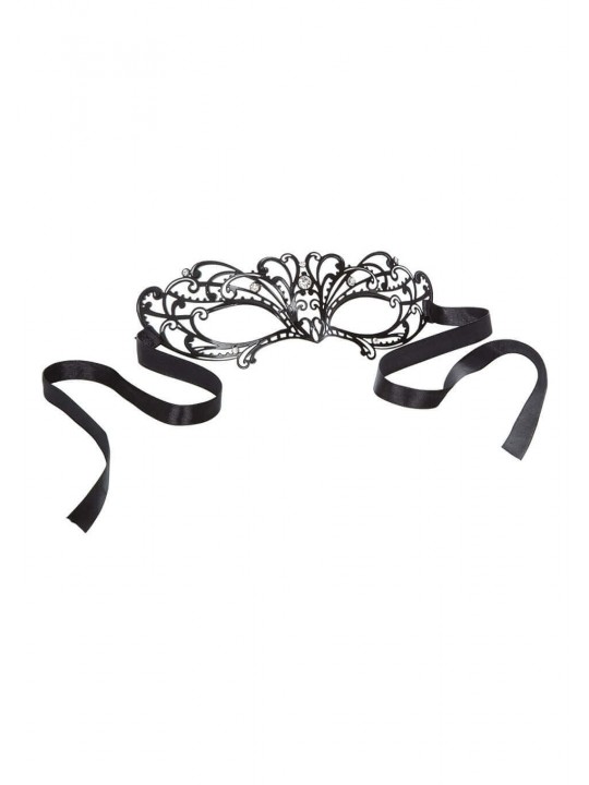 Maschera veneziana MYSTIQUE MASK BLACK