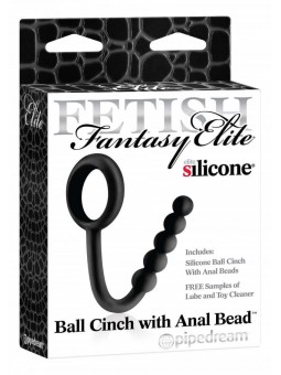 Anello per pene Ball Cinch with Anal Bead