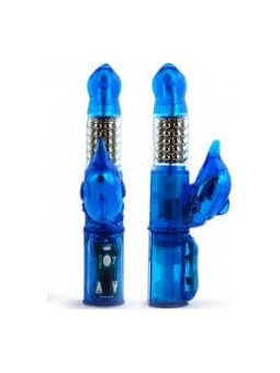 VIBRATORE RABBIT ECLIPSE ULTRA VIBRATOR BLUE