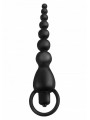 Vibratore Anale VIBRATING SILICONE ANAL BEADS BLACK Vibratore Anale VIBRATING SILICONE ANAL BEADS BLACK