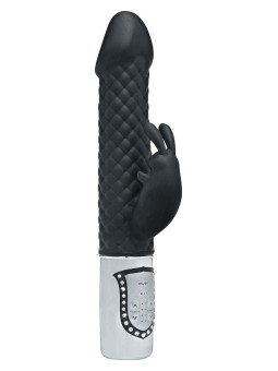 Vibratore Rabbit DIAMOND DANCER RABBIT BLACK