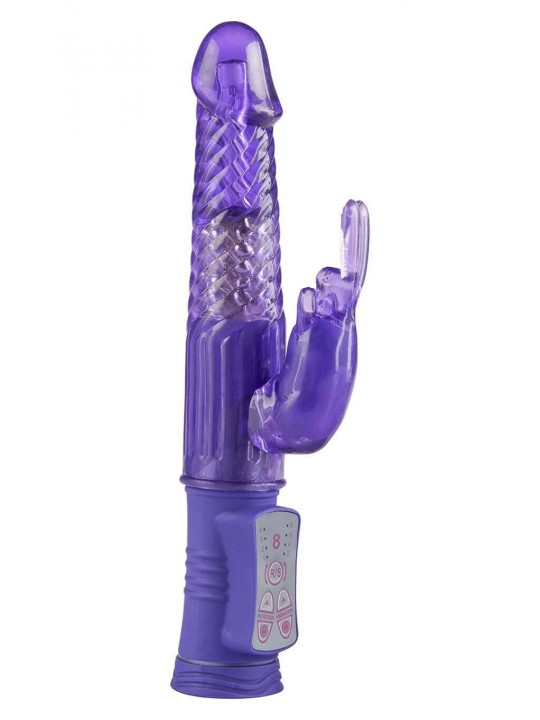 Vibratore Rabbit HAPPY HUGGING BUNNY PURPLE