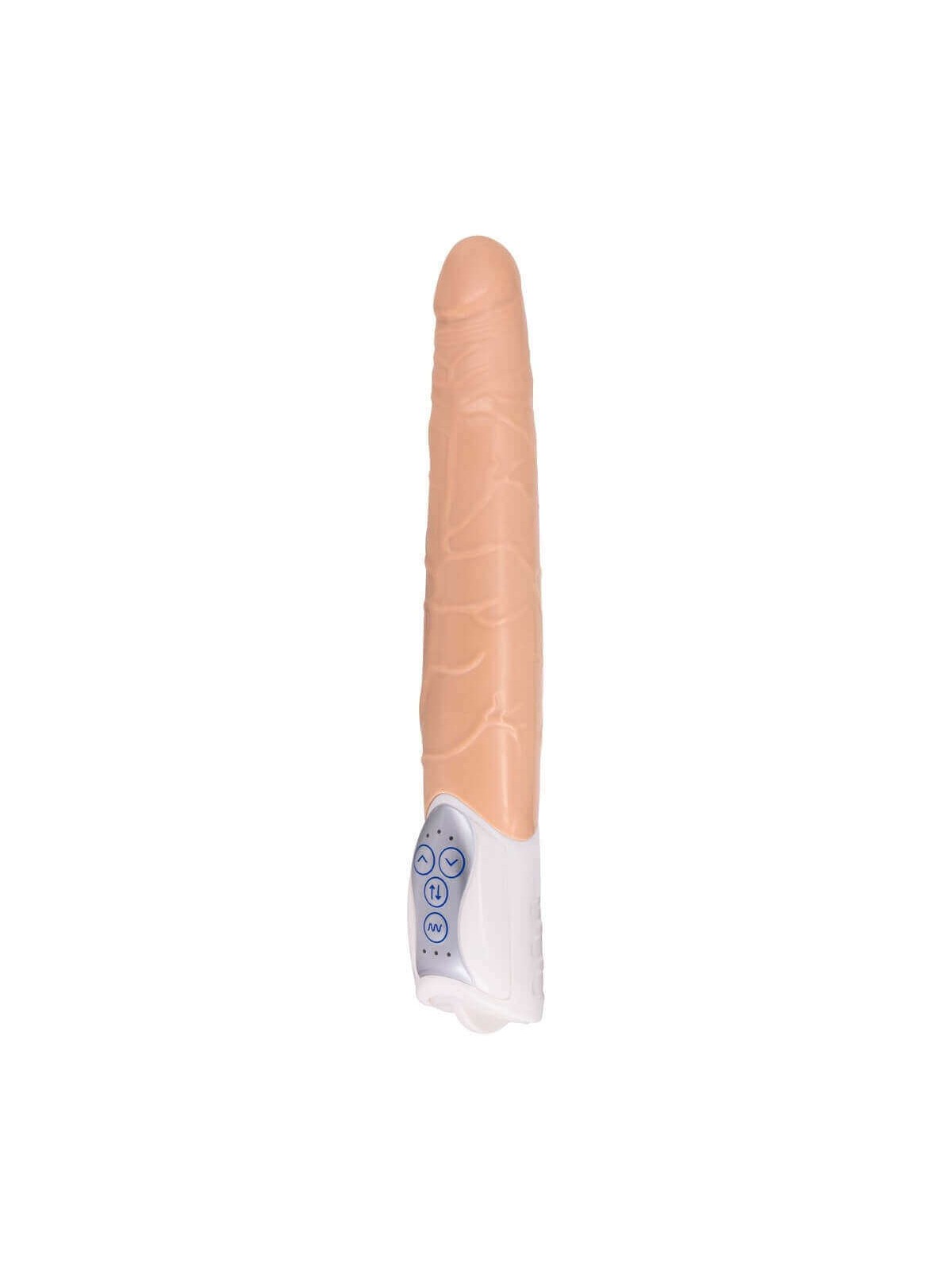 Vibratore Long John Color Carne e Nero