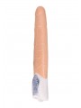 Vibratore Long John Color Carne e Nero