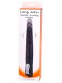 Vibratore Long John Color Carne e Nero