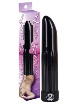 Vibratore Lady Finger Nero