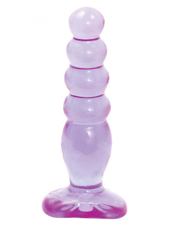 DILDO PLUG ANALE CRYSTAL JELLIES ANAL DELIGHT VIOLA