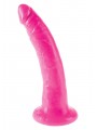Dildo Realistico DILDO 7 INCH SLIM PINK Dildo Realistico DILDO 7 INCH SLIM PINK