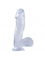 Dildo in Jelly Basix 6,5 Trasparente
