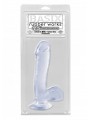 Dildo in Jelly Basix 7,5 Trasparente