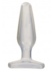 PLUG ANALE BUTT PLUG TRASPARENTE JELLY SMALL